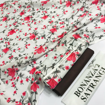 BONANZA LAWN DIGITAL PRINT 2PC D124