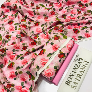 BONANZA LAWN DIGITAL PRINT 2PC D142