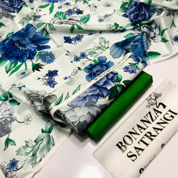 BONANZA LAWN DIGITAL PRINT 2PC D165