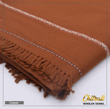 Handmade Pure Chitrali Wool Shawl H#005