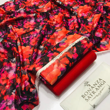 BONANZA KHADDAR DIGTIAL PRINT 2PC D#03