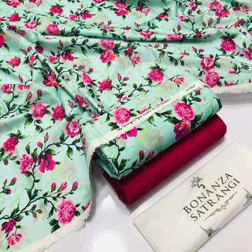 BONANZA KHADDAR DIGTIAL PRINT 2PC D#06