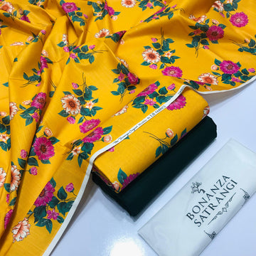 BONANZA KHADDAR DIGTIAL PRINT 2PC D#012