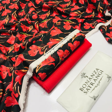 BONANZA KHADDAR DIGTIAL PRINT 2PC D#021