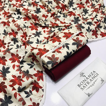 BONANZA KHADDAR DIGTIAL PRINT 2PC D#027