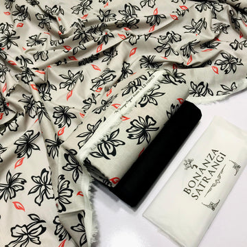 BONANZA KHADDAR DIGTIAL PRINT 2PC D#036