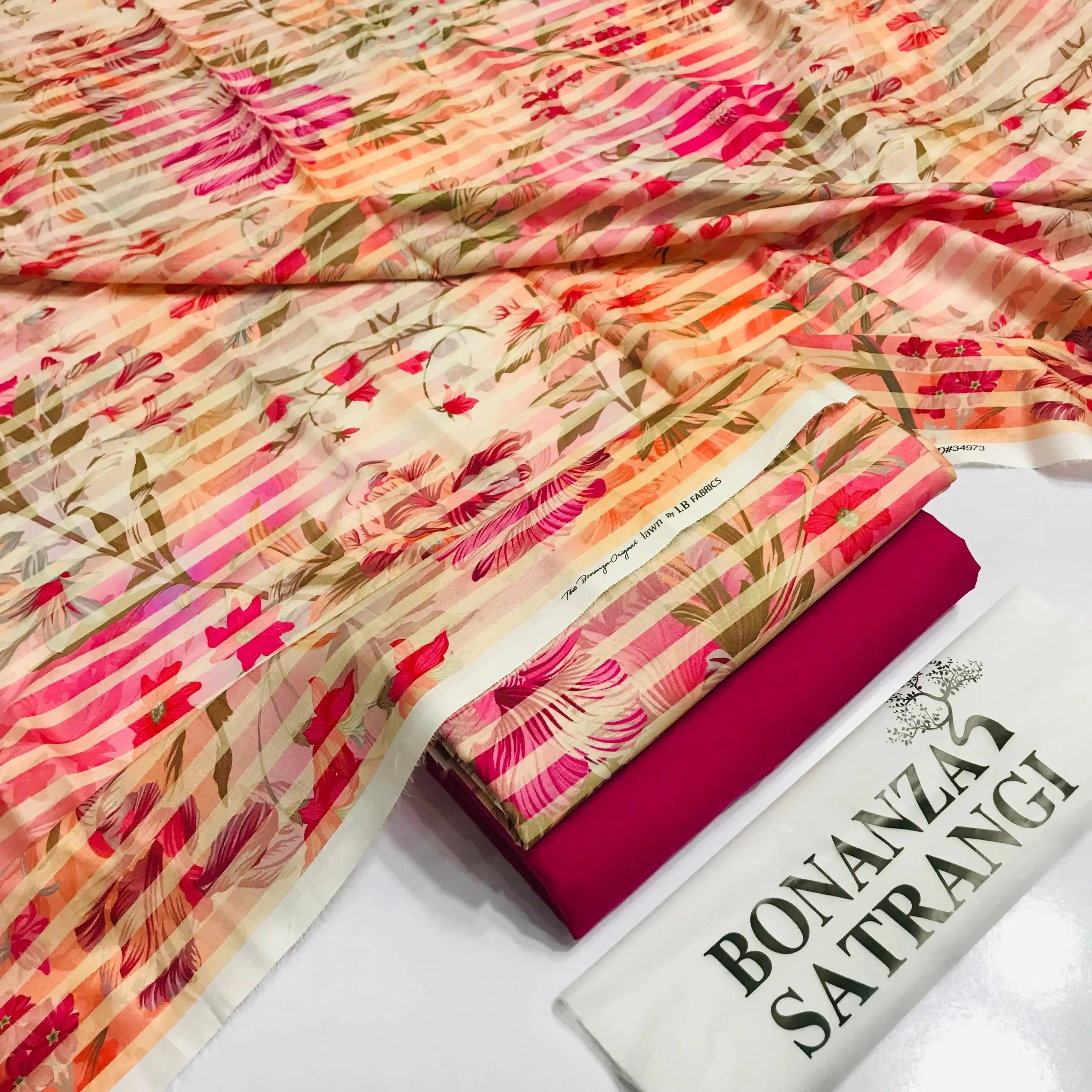 Bonanza Digital Lawn 2-Piece Un-stiched Kenari.Pk