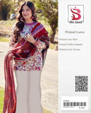Bin Saeed Lawn 3-Piece Un-stiched