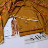 Saya Digital Printed Dhanak 3-Piece Un-Stiched