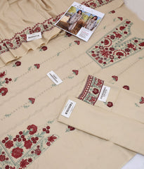 ZAHA Dhanak Premium Embroidered 3-Piece
