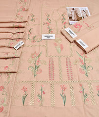 Maryam Hussain Dhanak Premium Embroidered 3-Piece