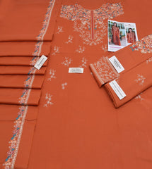 Junelle Dhanak Premium Embroidered 3-Piece