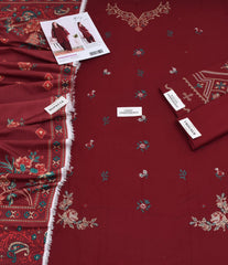 Maria.B Dhanak Premium Embroidered 3-Piece