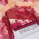Baroque lawn 3-Piece Un-stiched