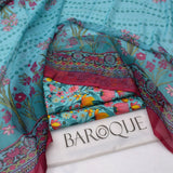 Baroque lawn 3-Piece Un-stiched