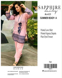 Sapphire lawn 3-Piece Un-stiched