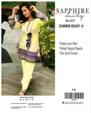 Sapphire lawn 3-Piece Un-stiched