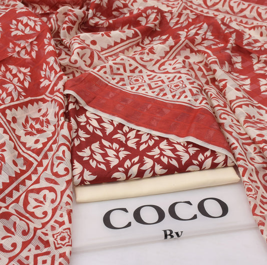 Coco by Zara Shah Jahan Lawn 3-Piece Unstitched Suit