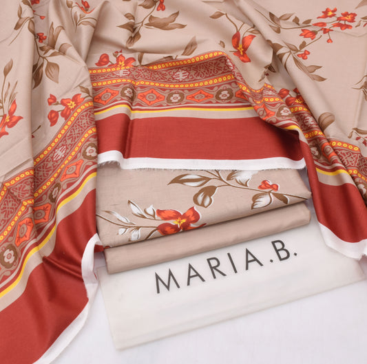 Maria.B lawn 3-Piece Un-stiched