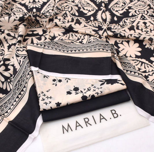 Maria.B lawn 3-Piece Un-stiched