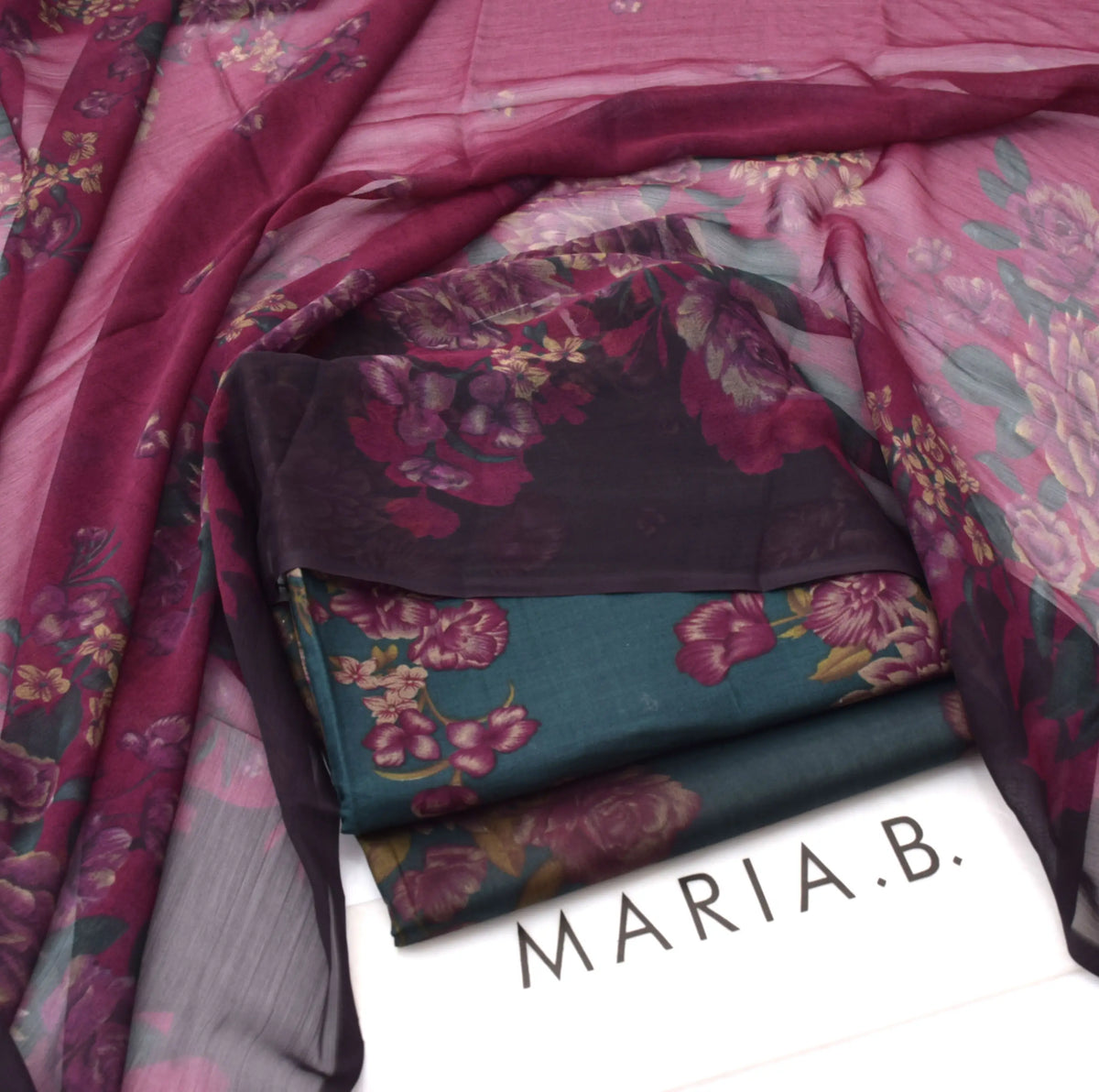 Maria.B lawn 3-Piece Un-stiched