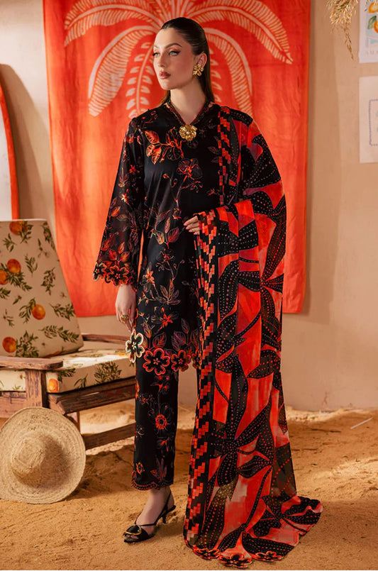 Baroque lawn 3-Piece Un-stiched