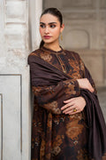 3 PCS Premium Linen Woodland Ember - Unstitched A#007 Kenari.Pk