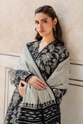 3 PCS Premium Khaddar Moonlit Flora - Unstitched A#010 Kenari.Pk