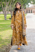 3 PCS Premium Linen Golden Horizon - Unstitched A#013 Kenari.Pk