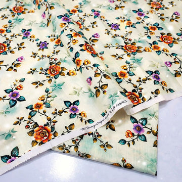 BONANZA KHADDAR DIGITAL PRINT 2PC ALLOVER