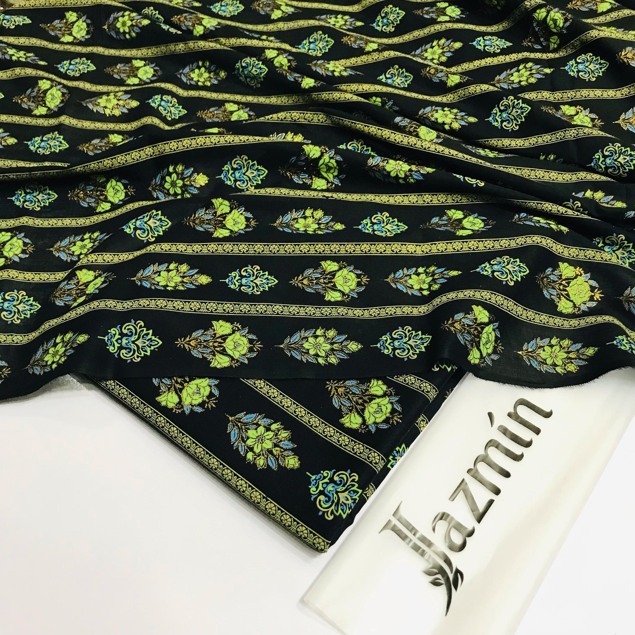 JAZMIN GLITTER PRINT 2PC D143