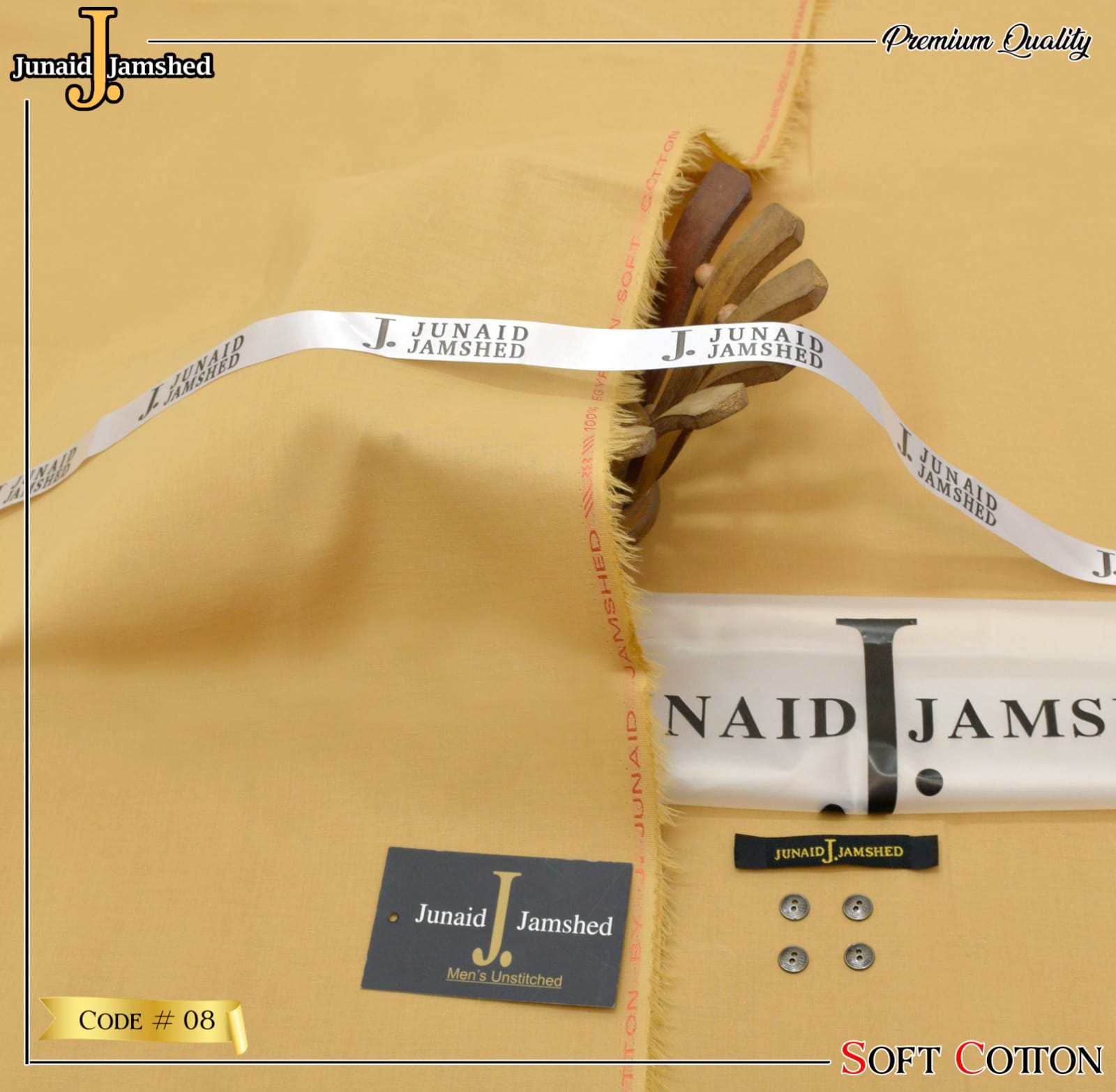 JUNAID JAMSHED SOFT COTTON J.#008