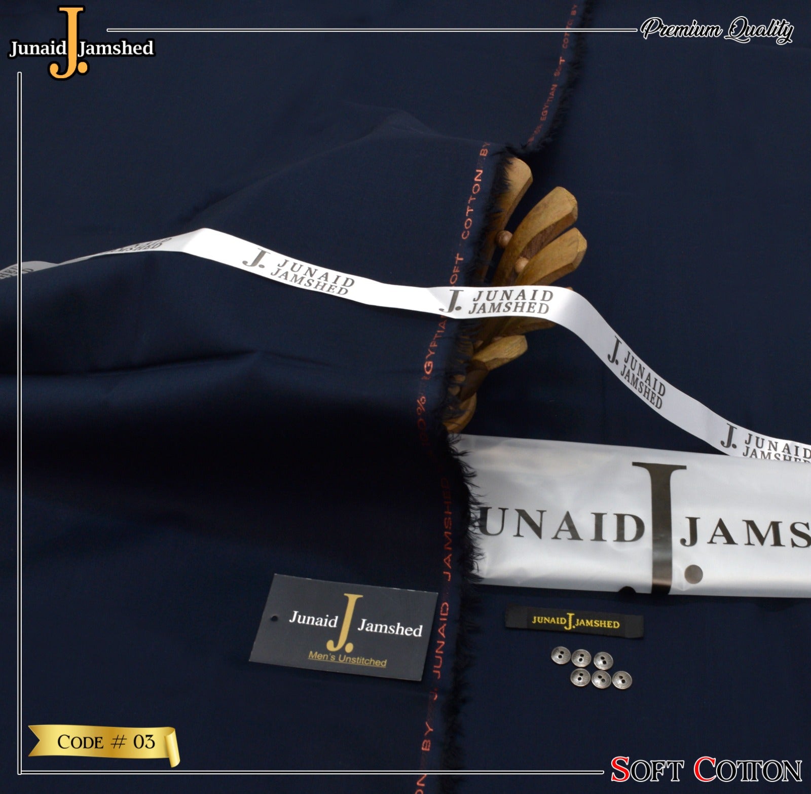 JUNAID JAMSHED SOFT COTTON J.#003