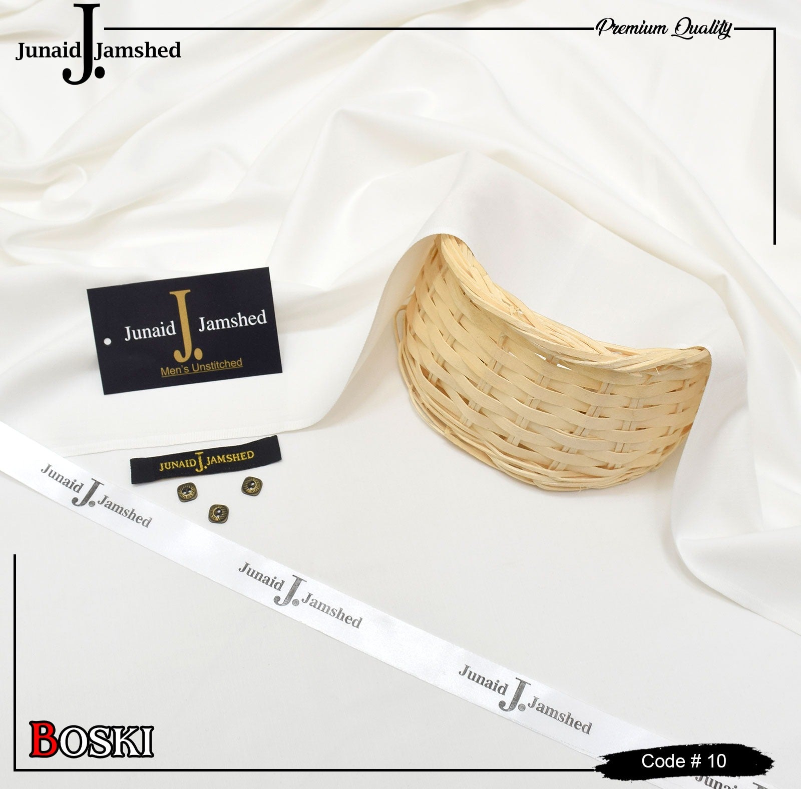 JUNAID JAMSHED BOSKI WASH & WEAR J.#032