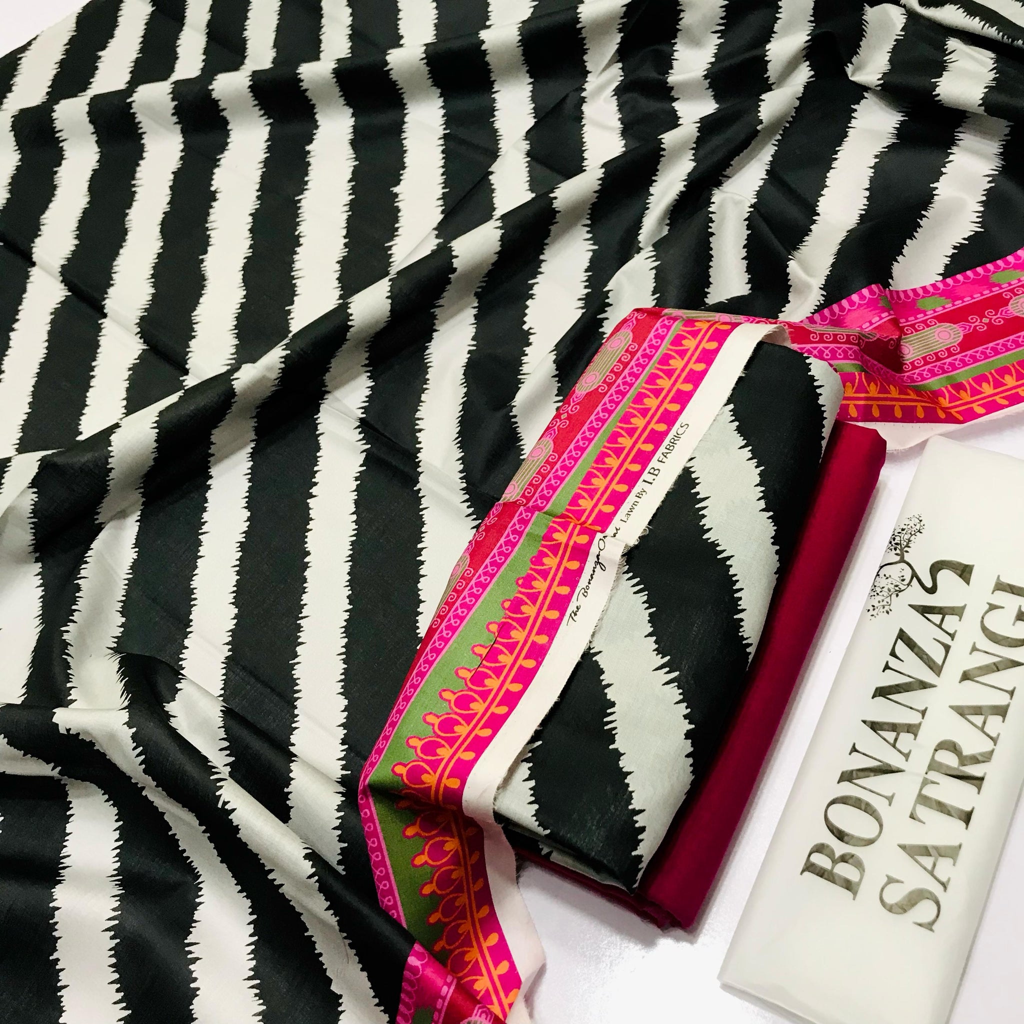 BONANZA LAWN DIGITAL PRINT 2PC D146