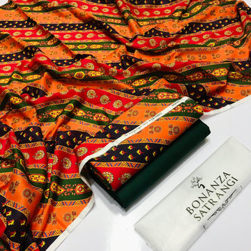 BONANZA LAWN DIGITAL PRINT 2PC D243