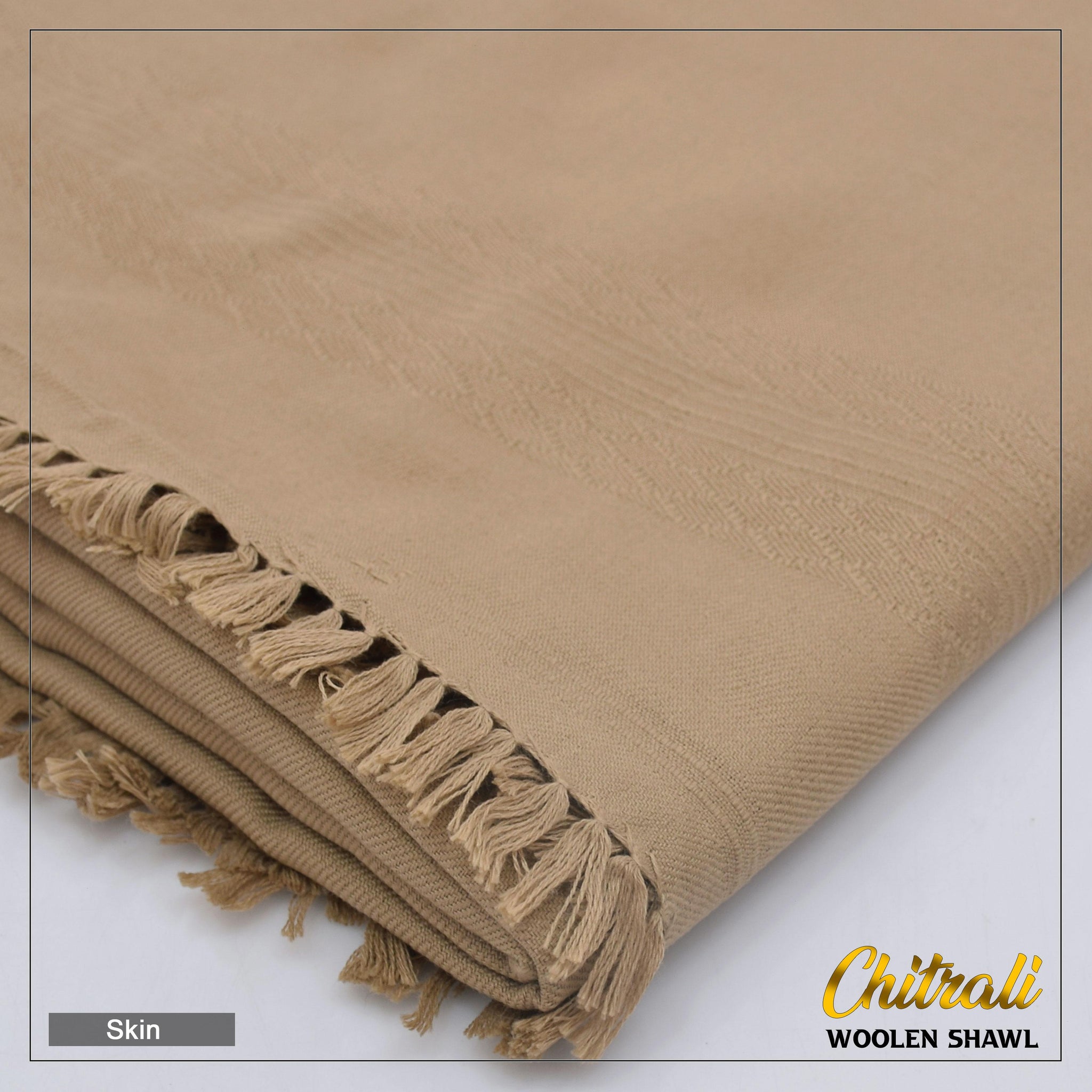 Handmade Pure Chitrali Wool Shawl H#004