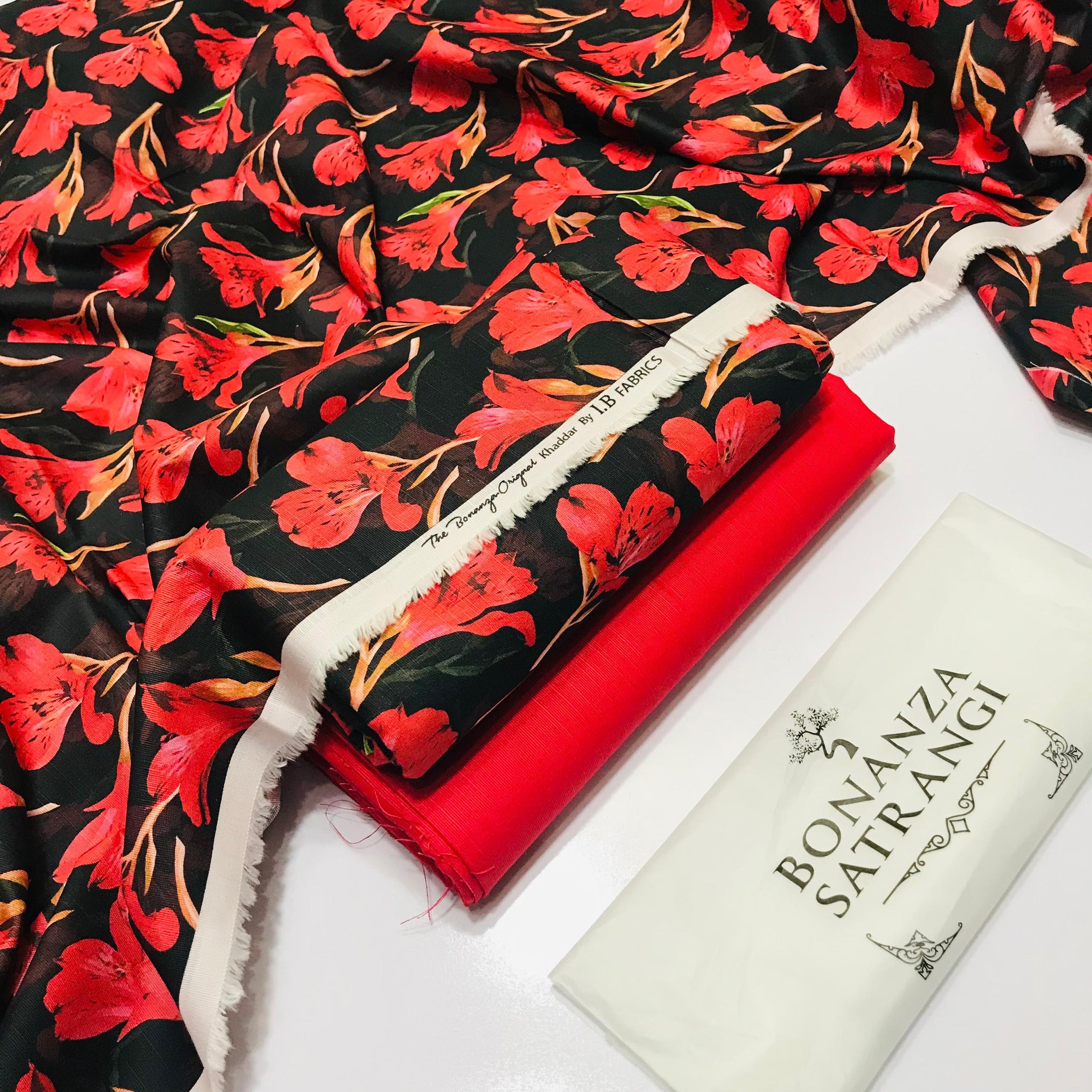 BONANZA KHADDAR DIGTIAL PRINT 2PC D#021