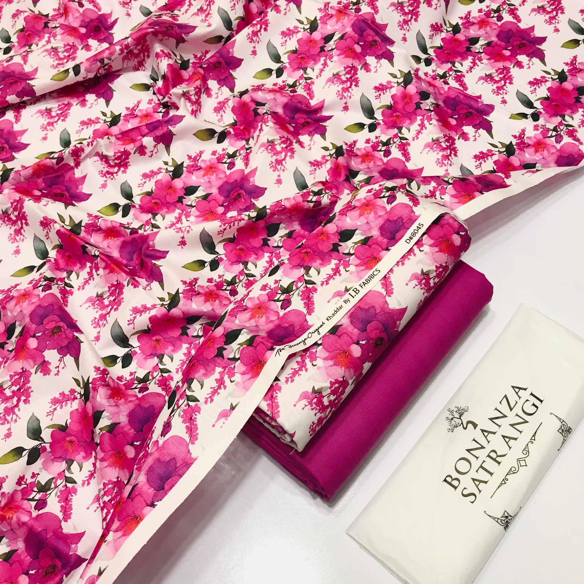 BONANZA KHADDAR DIGTIAL PRINT 2PC D#038
