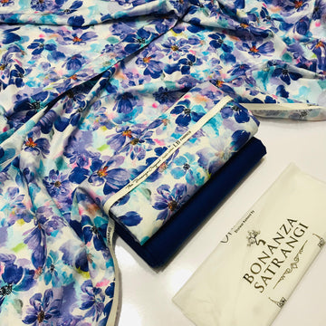 BONANZA DIGITAL PRINT LAWN 2PC C#038