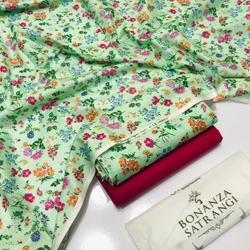 BONANZA DIGITAL PRINT LAWN 2PC C#038
