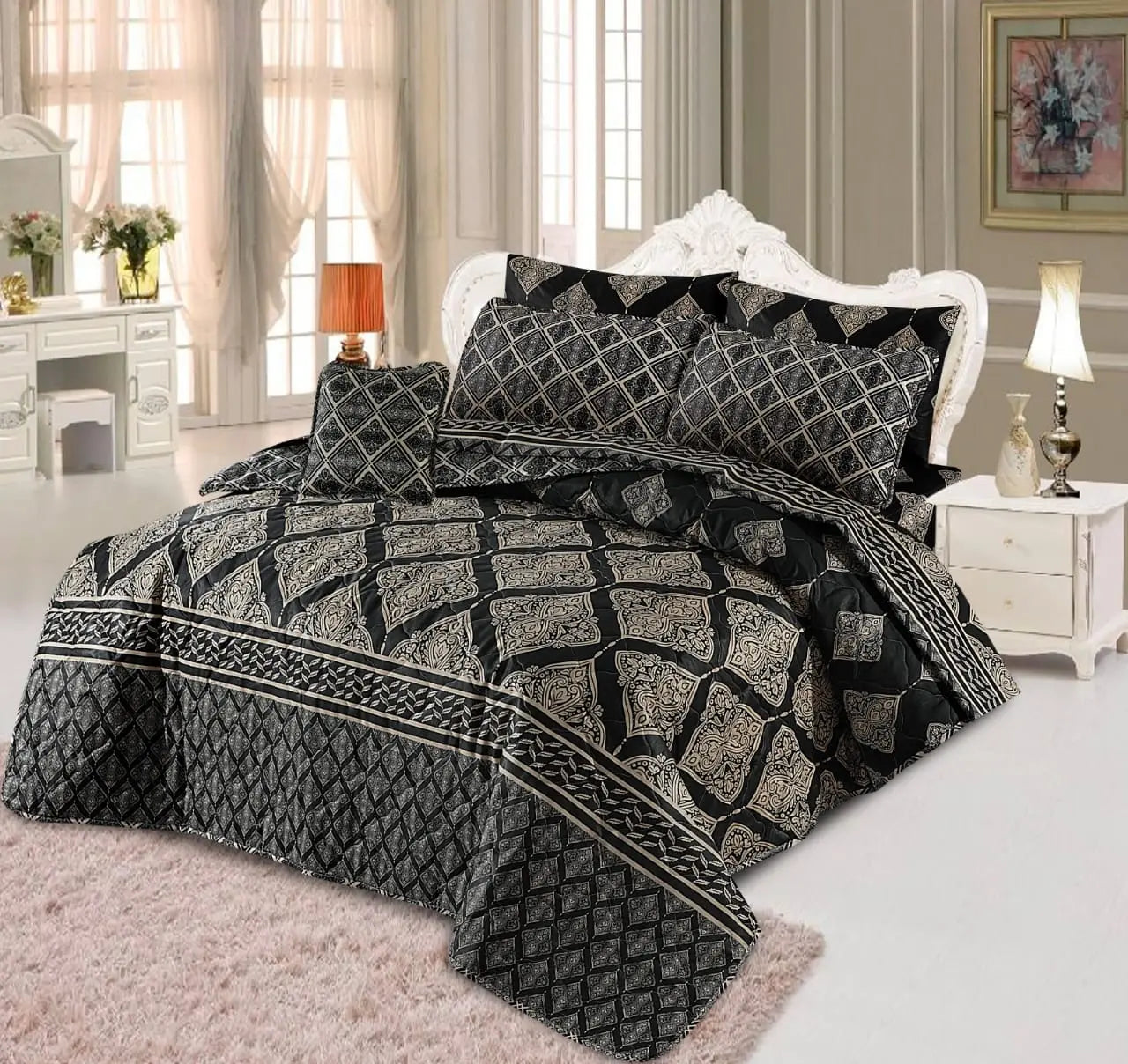 7 PC Comforter Set #320 Kenari.Pk