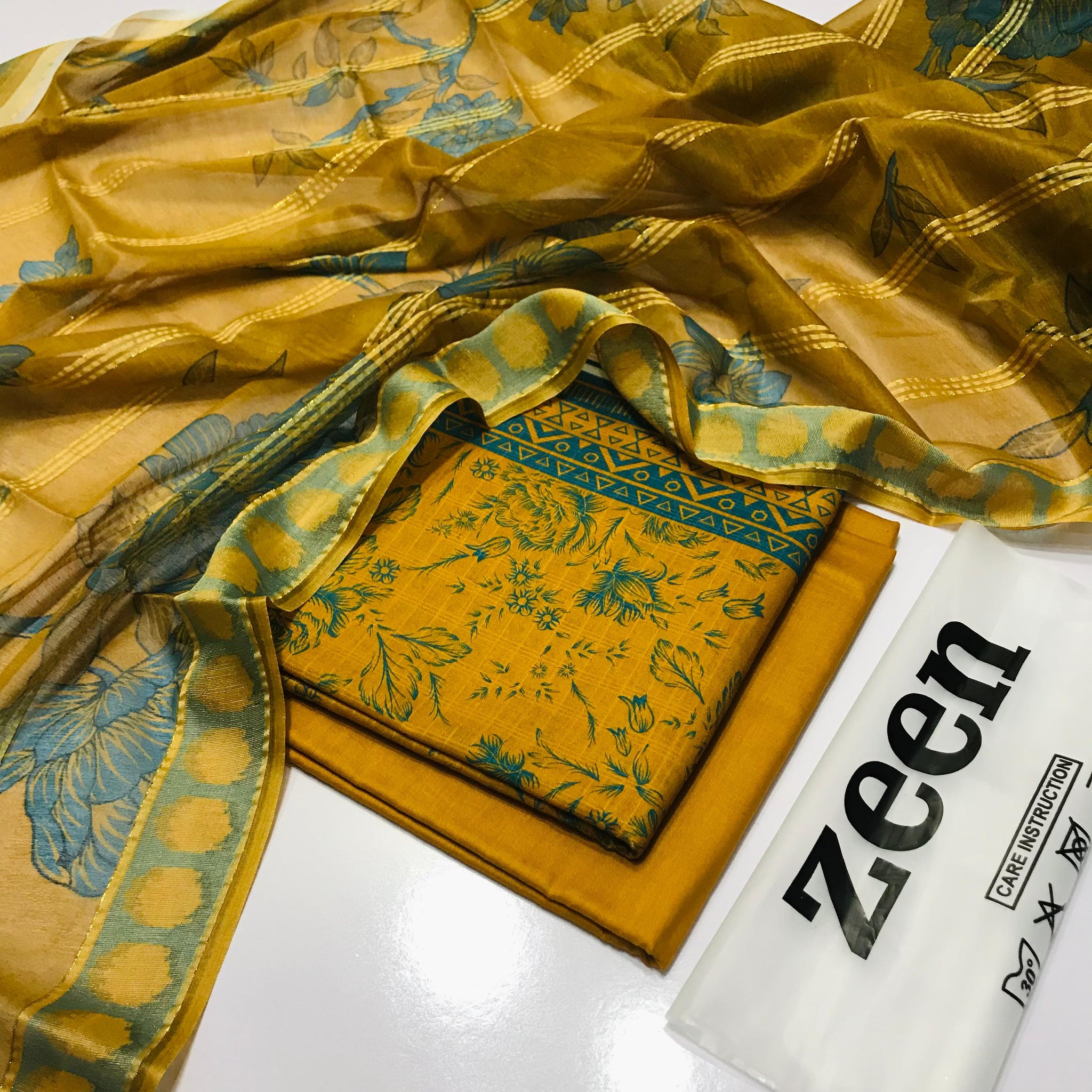 ZEEN BANA DORA LAWN 3PC ZN#013