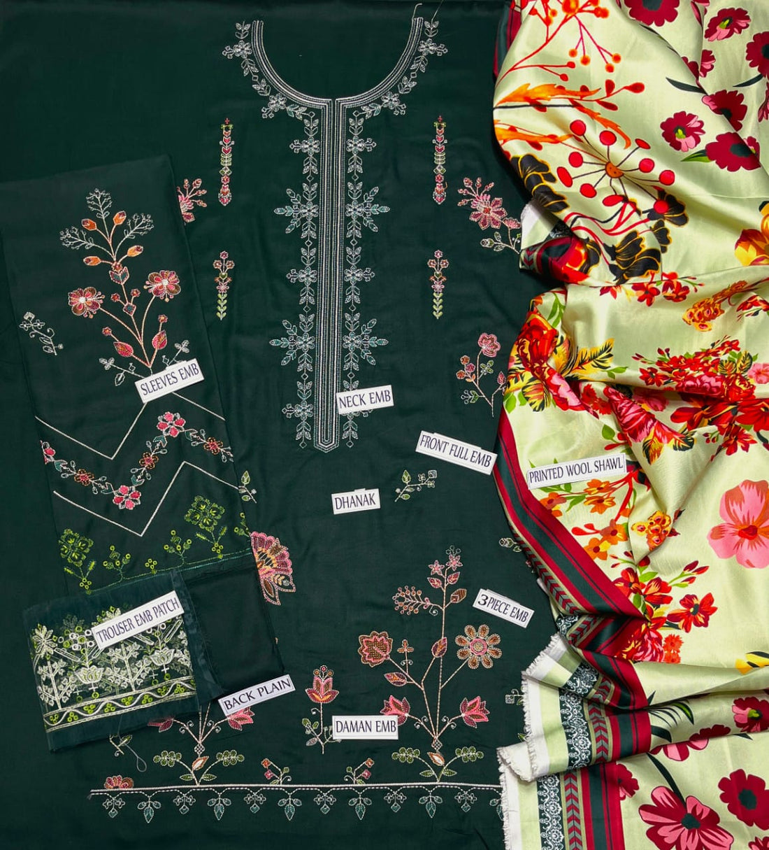 ZARA SHAHJAHAN DHANAK 3PC