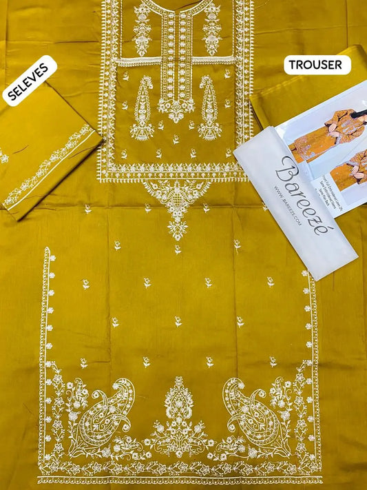 Bareeze Embroidered 2-Piece Lawn Un-stiched Kenari.Pk