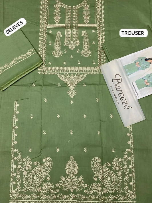 Bareeze Embroidered 2-Piece Lawn Un-stiched Kenari.Pk