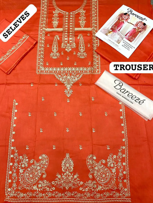 Bareeze Embroidered 2-Piece Lawn Un-stiched Kenari.Pk