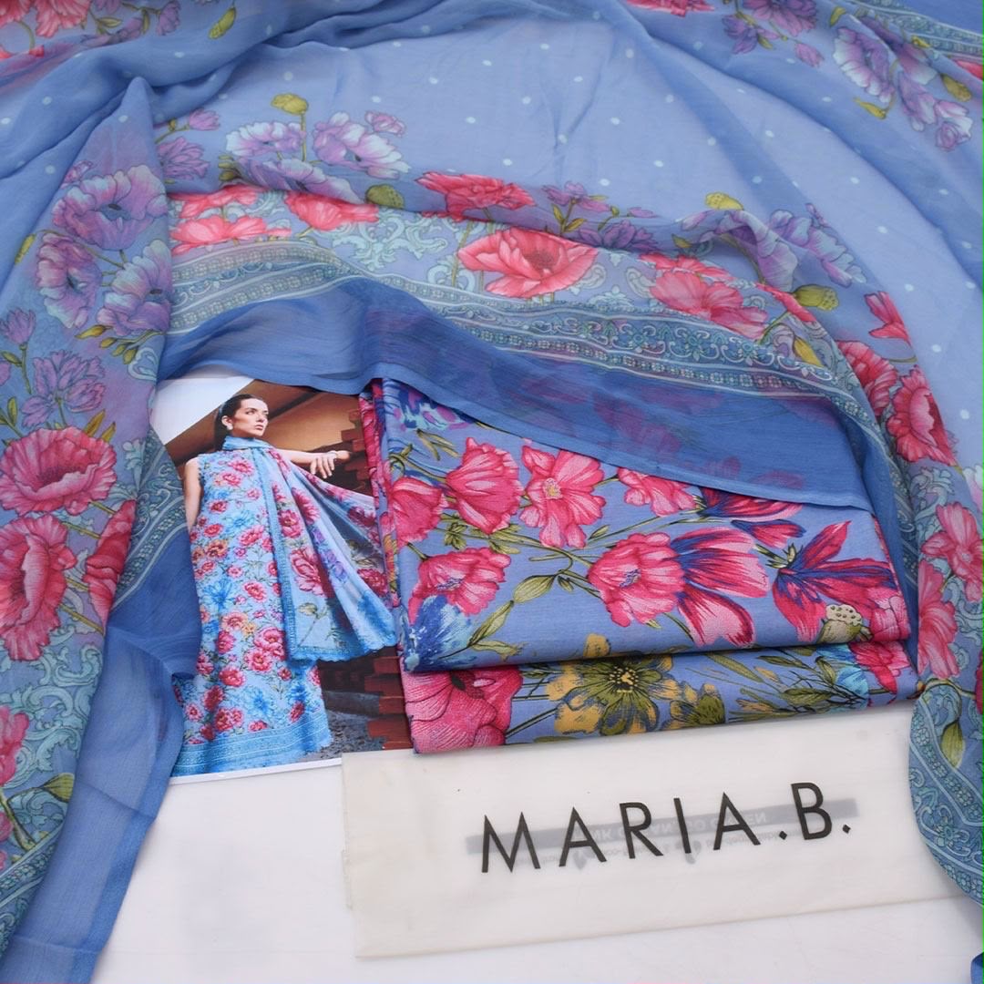 Maria.B lawn 3-Piece Un-stiched