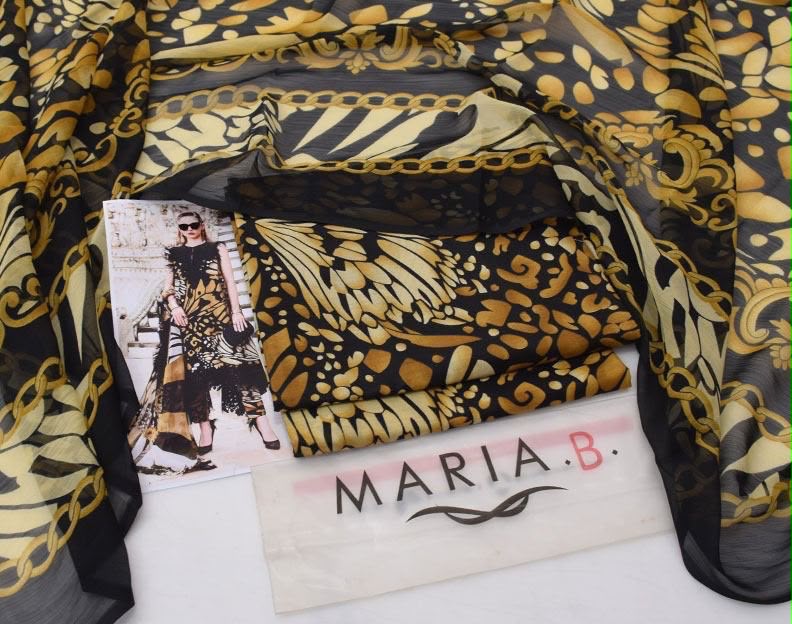 Maria.B lawn 3-Piece Un-stiched