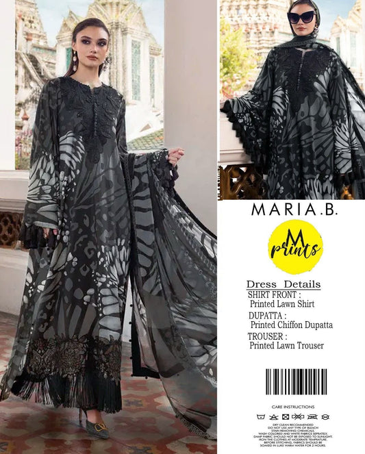 Maria.B lawn 3-Piece Un-stiched